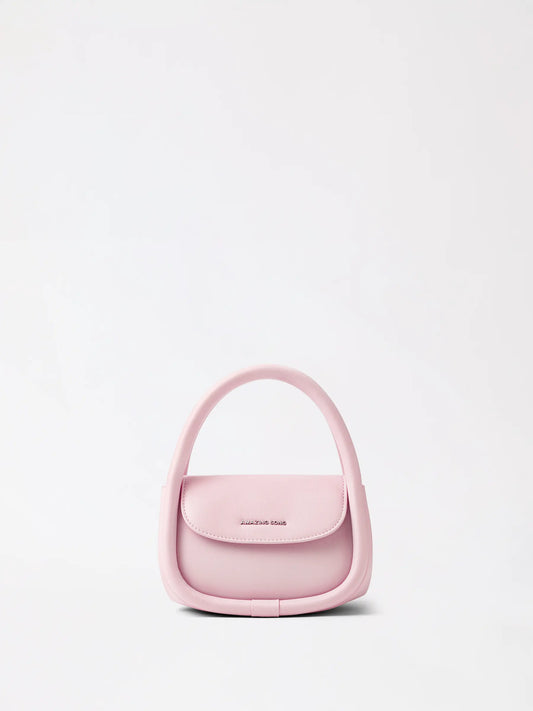 Soft Oval Bread Bag in genuine leather – minimal everyday carry