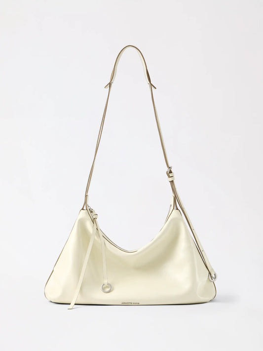 Donut Hobo Bag worn crossbody at a concert