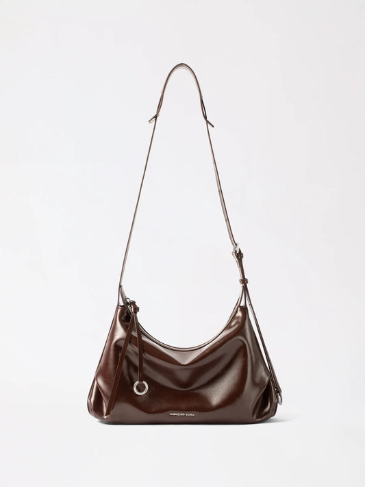Donut Hobo Bag in genuine leather – cute everyday carry