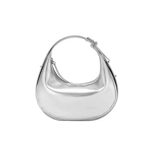 Half moon bag – sculptural aesthetic silhouette