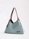 Berry Denim Tote