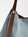 Berry Denim Tote