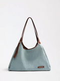 Berry Denim Tote