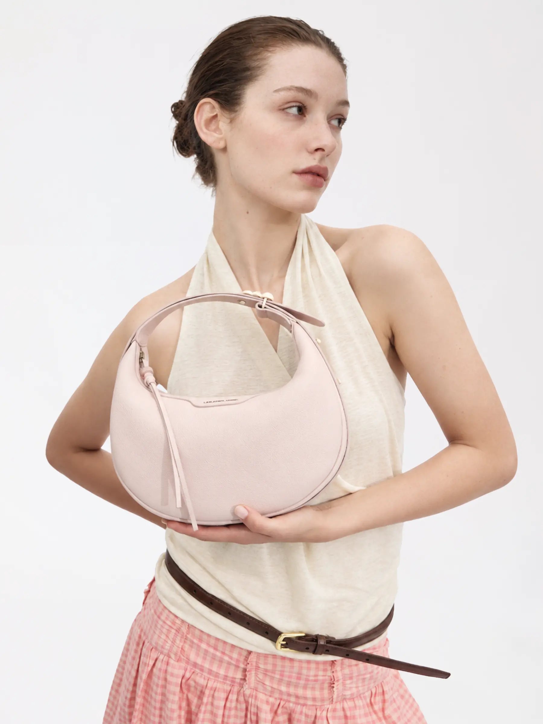 Half Moon Bag - Small - Top-Grain Leather AMAZING SONG